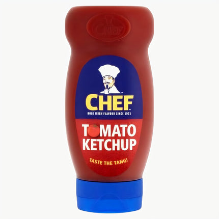 Chef Tomato Ketchup Squeezy 490G ( BB 25/02/2027 )
