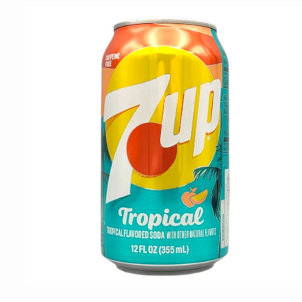 7 Up Tropical Soda 355ml ( BB 30/07/2026 )