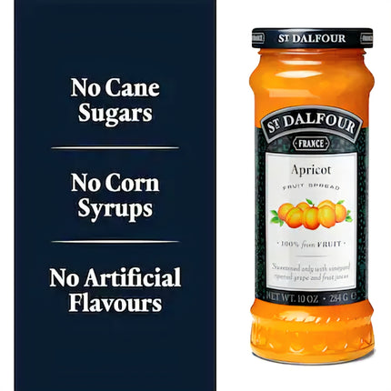 St Dalfour Apricot Fruit Spread 284G ( BB 02/12/2027 ) ☆ Buy 11 get 1 Free ☆