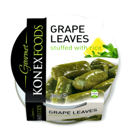 Konex Foods Grape Leaves Stuffed with Rice 300G ( BB 30/06/2028 ) ☆ Buy 11 get 1 Free ☆