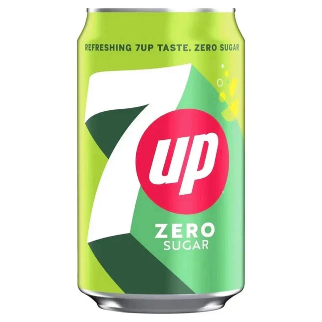 7 Up Lemon & Lime Zero Sugar 330ML UK ( BB 30/10/2026 )