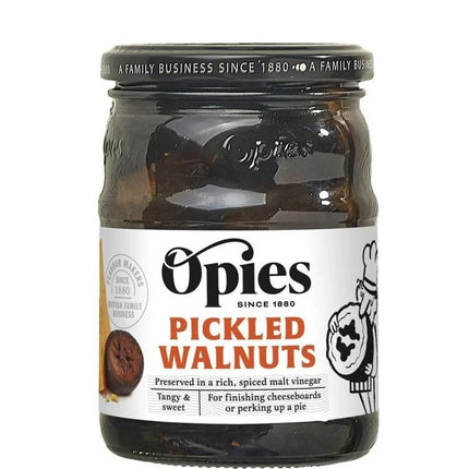 Opies Pickled Walnuts Sweet & Tangy 390G ( BBD 31/03/2028 ) ☆ Buy 11 get 1 Free ☆