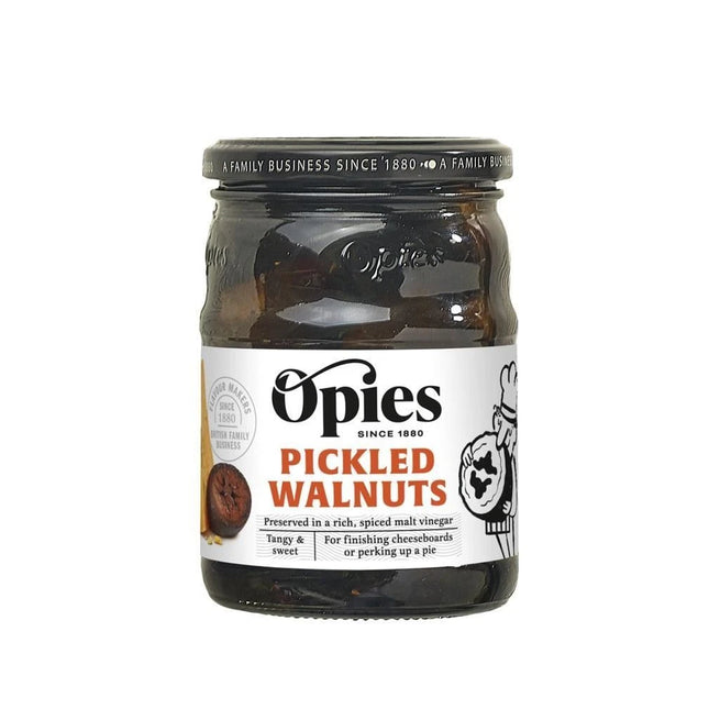 Opies Pickled Walnuts Sweet & Tangy 390G ( BBD 31/03/2028 ) ☆ Buy 11 get 1 Free ☆