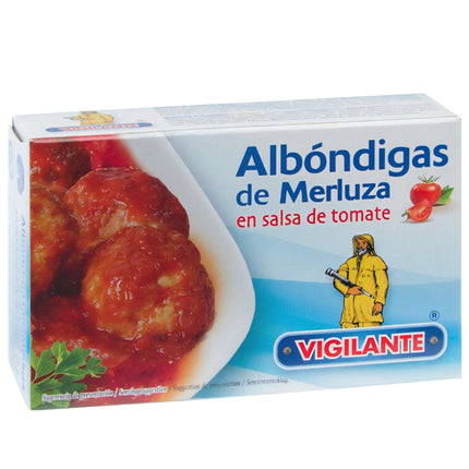 Vigilante Hake Balls in Tomato Sauce 115G ( BB 01/2029 )