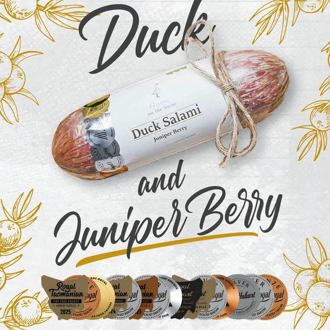 Goose on the Loose Duck Salami with Juniper Berry 260G ( BB 30/11/2026 )