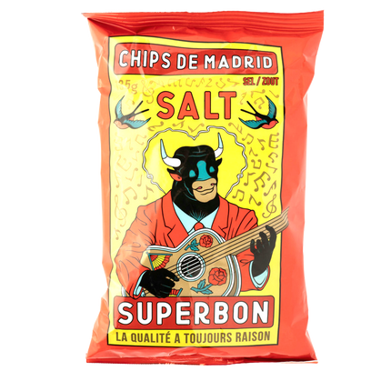 Superbon Salt Potato Chips 135G ( BB 04/11/2026 )
