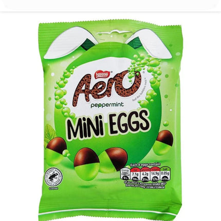 Nestle Aero Peppermint Mini Eggs Pouch 70G ( BB 30/06/2026 )