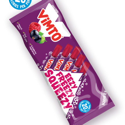 Vimto Eezy Freezy Squeezy Ice Pop 10 Pack ( BB 09/01/2027 )