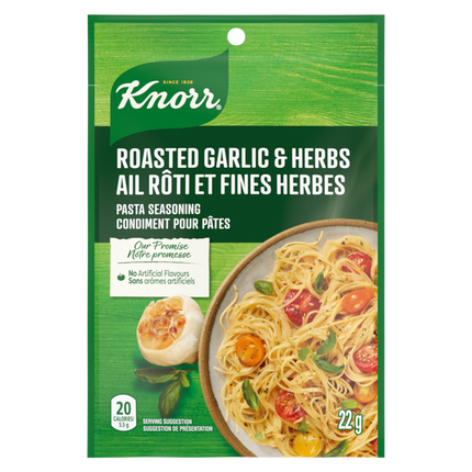 Knorr Roasted Garlic & Herbs Pasta Seasoning 22G ( BB 18/09/2026 )