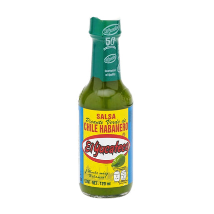 EL Yucateco Chile Habanero Green Sauce 120ml ( BB 15/10/2027 )