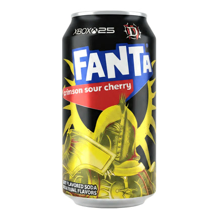 Fanta Crimson Sour Cherry Soda 355ml ( BB 14/12/2026 )