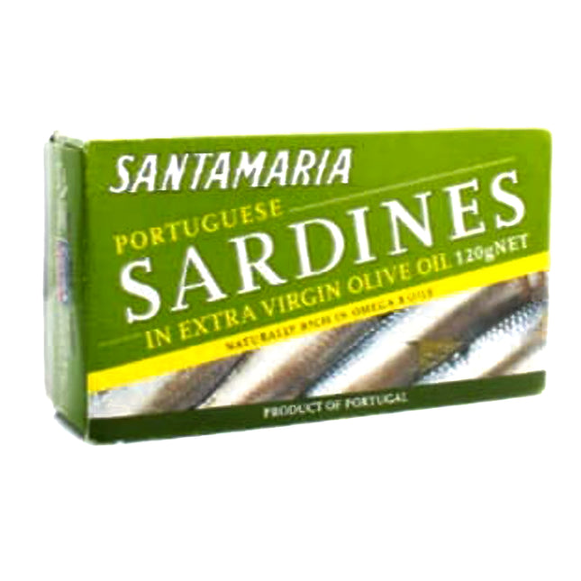 Santamaria Sardines in Extra Virgin Olive Oil 120G ( BBD 31/08/2030 )