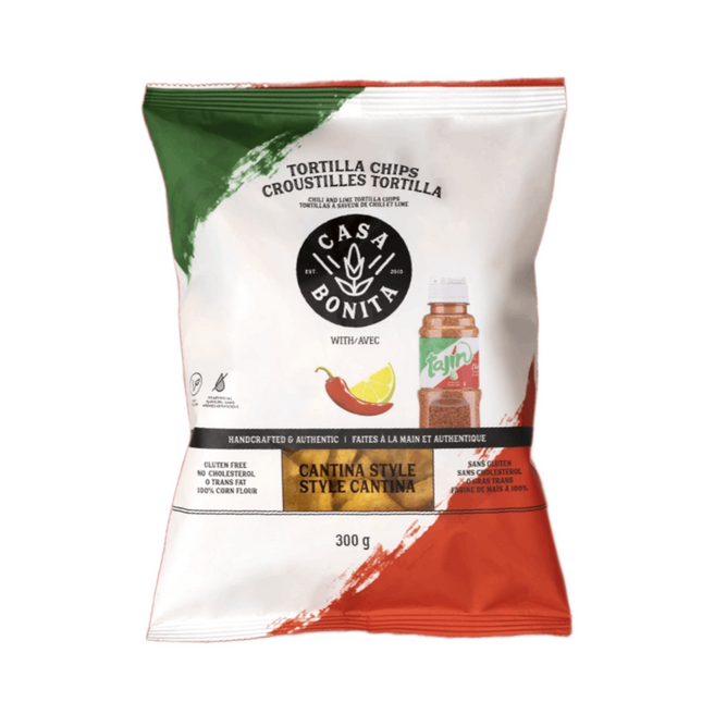 Casa Bonita Tajin Chilli & Lime Tortilla Corn Chips 300G ( BB 09/07/2026 )