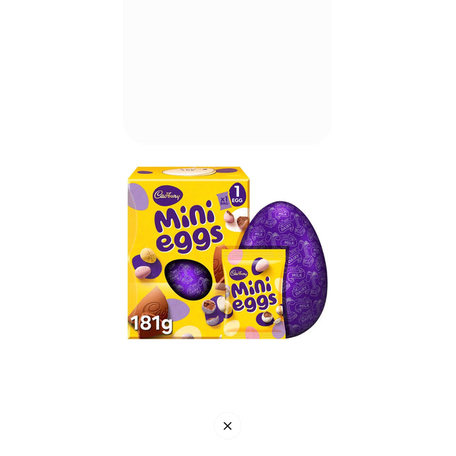 Cadbury Mini Egg Large Easter Eggs 181G ( BB 30/06/2026 )