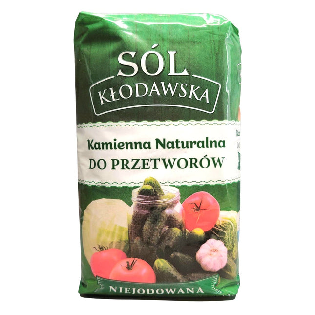 SOL Klodawska non-idoized Natural White Rock Salt 1.1KG ( BBD 02/2029 )