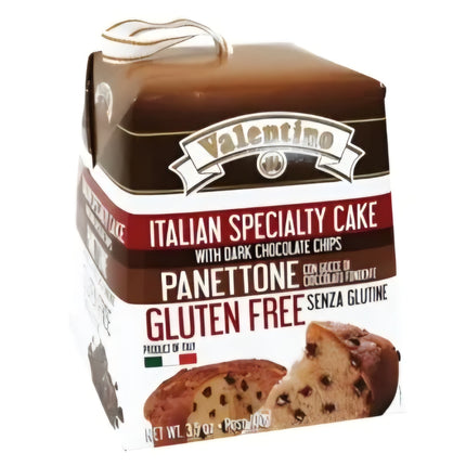 Valentino Gluten-Free Mini Panettone with Dark Chocolate Chips 100G ( BB 30/03/2026 )