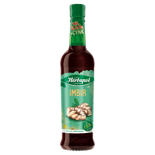 Herbapol Ginger Syrup 420ML ( BB 30/04/2026 )