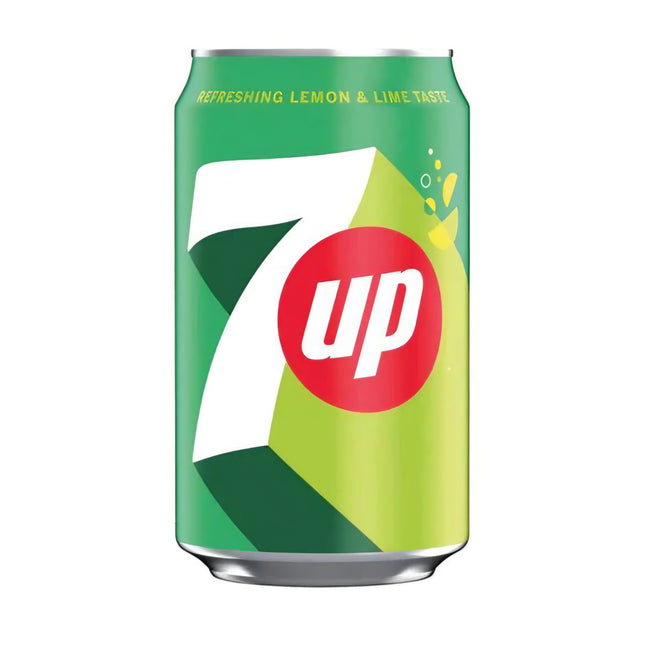 7 Up Regular Lemon & Lime Taste 330ml UK ( BB 30/08/2026 )