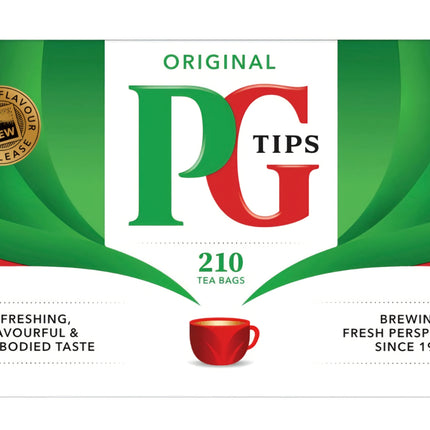 PG Tips 210 Tea Bags ( BBD 30/11/2026 )