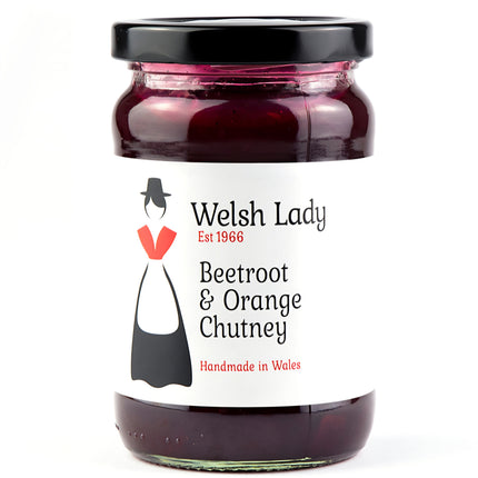 Welsh Lady Beetroot & Orange Chutney 311G ( BB 17/01/2028 )