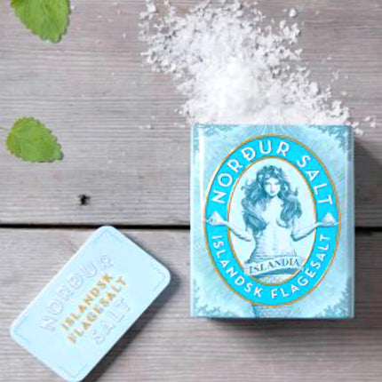 Nordur Salt Arctic Sea Salt Flakes in Tin 250G ( BB 23/12/2028 )