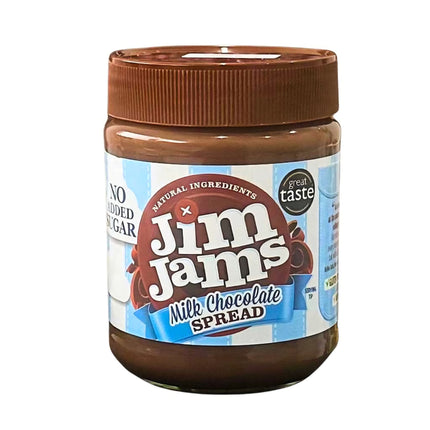 Jim Jams Milk Chocolate Spread No Sugar Added 350G ( BB 23/10/2026 )
