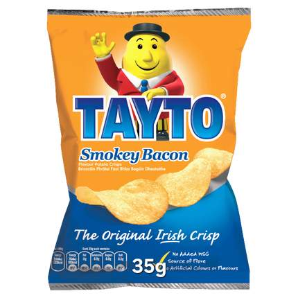 Tayto Smoky Bacon Flavour 35G ( BB 23/07/2026 )