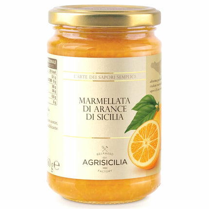 Agrisicilia Sicilian Orange Marmalade 360G ( BB 12/04/2030 )