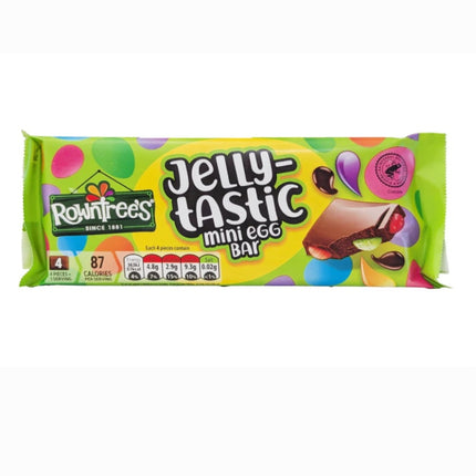 Rowntree's Jelly Tastic Mini Egg Bar 90G ( Available 14th March  BB 30/06/2026 )