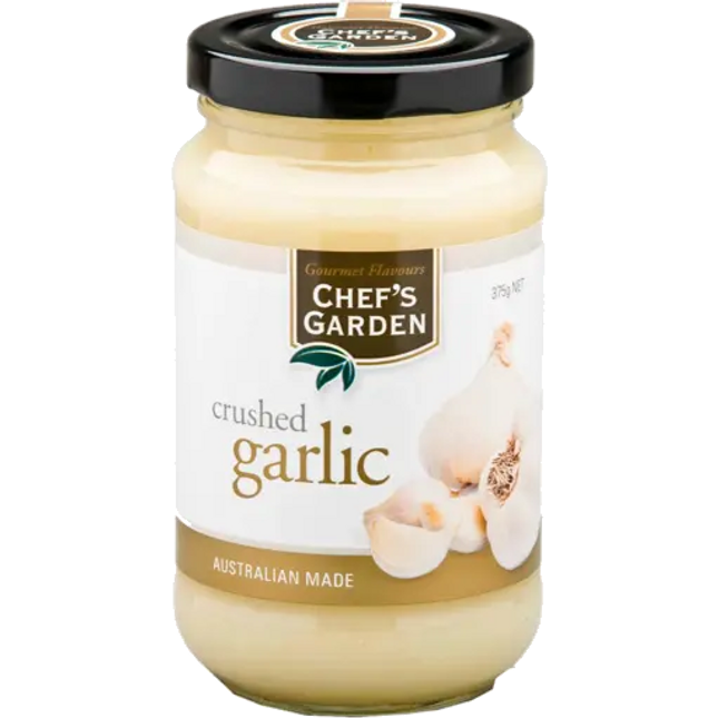 Chef's Garden Crushed Garlic 375G ( BB 31/10/2027 )