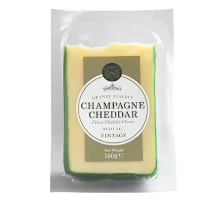 Somerdale Champagne  Cheddar Cheese 150G (BB 08/09/2026 for local pick-up only )