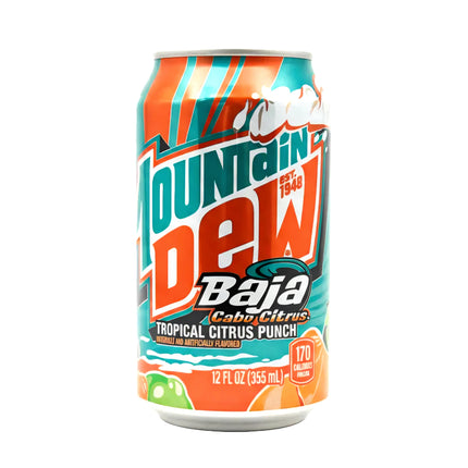 Mountain Dew Baja Blast Cabo Citrus Soda 355ml ( BB 09/06/2026 )