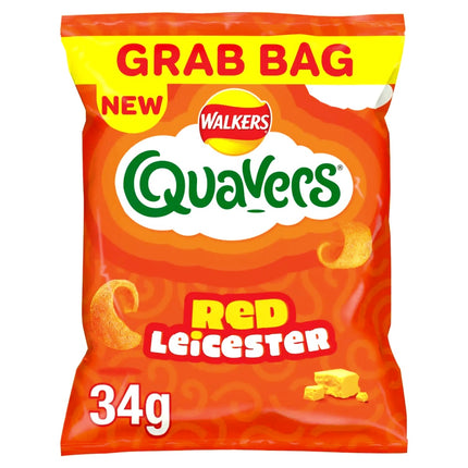 Walkers Quavers Red Leicester Grab Bag 34G ( BB 12/09/2026 )
