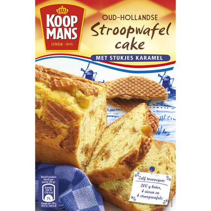 Koopmans Stroopwafels Cake/ Syrup & Caramel Wafer Cake Mix 400G ( BB 17/07/2026 )