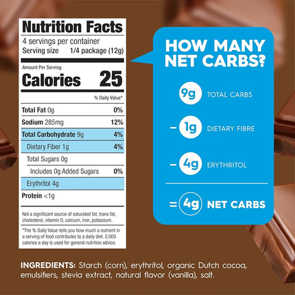 Simply Delish Chocolate Pudding Mix 48G Sugar Free ( BB 03/2027 )