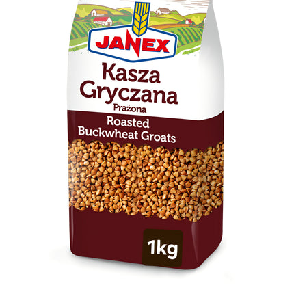 Janex Roasted Buckwheat Groats 1KG ( BB 13/02/2028 )