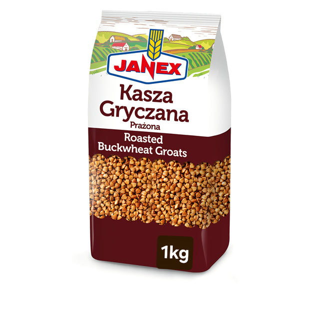 Janex Roasted Buckwheat Groats 1KG ( BBD 13/02/2028 )