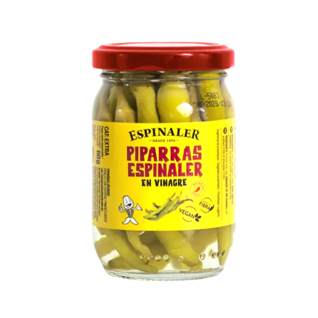 Espinaler Guindillas Piparras Espinaler 180G ( BB 12/01/2029 )