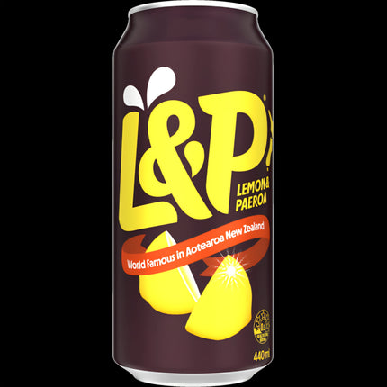 L&P Lemon & Paeroa 440ml ( BBD 31/05/2027 )