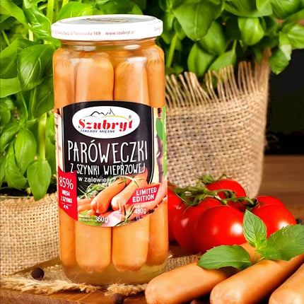Szubryt Paroweczki Z Szynki Wieprzowej Frankfurts 90% Ham 470G ( BB 10/02/2028 )