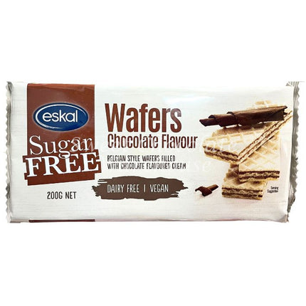 Eskal Sugar Free Chocolate Wafers 200G ( BB 28/03/2026 )