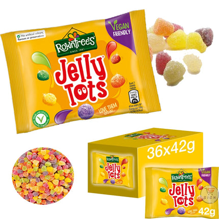 Rowntree's Jelly Tots 42G ( BB 28/02/2026 )