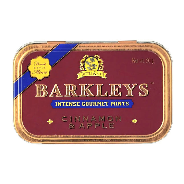 Barkleys Cinnamon & Apple Tin 50G ( BB 02/2028 )
