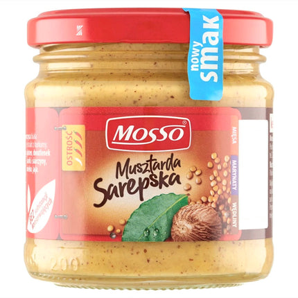 Mosso Musztarda Sarepska Mustard 180G ( BB 26/01//2027 )
