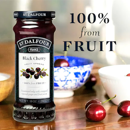 St. Dalfour Black Cherry Jam 284G ( BB 12/12/2027 )
