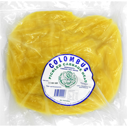 Colombus Pickled Cabbage Head 1.7Kg ( BB 09/02/2026 Refrigerated Item For in store Pick-up Only )