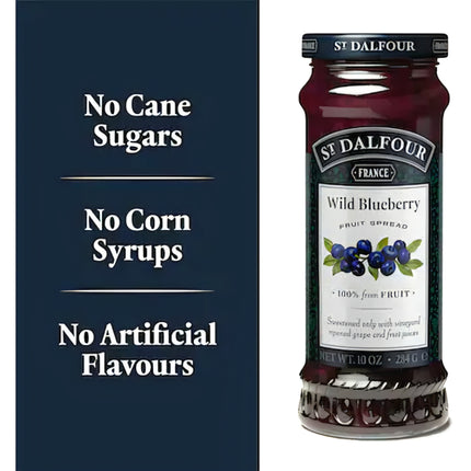 St. Dalfour Blueberry Jam 284G ( BB 02/12/2027 )