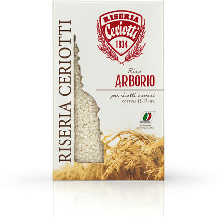 Riseria Ceriotti Arborio Rice 1kg ( BB 30/09/2027 )