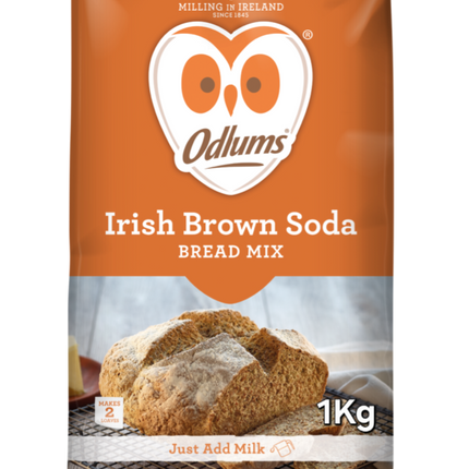 Odlums Irish Brown Soda Bread Mix 1Kg ( BB 18/04/2026 )