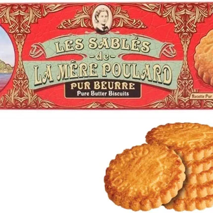 La Mere Poulard Pure Butter Shortbread 125G ( BB 02/03/2027 )